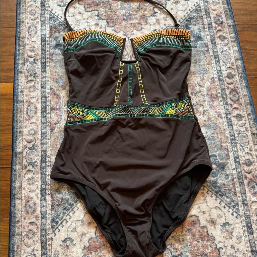 Nanette Lepore Mayan Rivera One Piece Swimsuit
